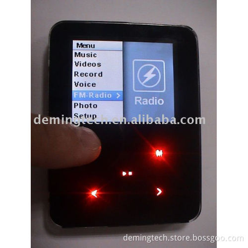fashion Mp4 with touch pad